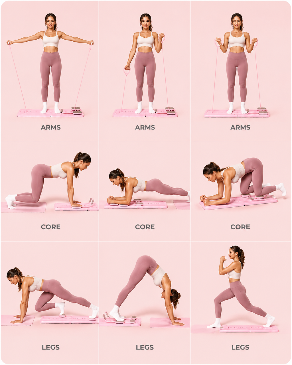 Pilates Reformer Board - Foldable